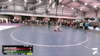 138 lbs Champ. Round 1 - Landon Gentry, Spartan Mat Club vs Clark McCrary, Spring Klein Wrestling Club