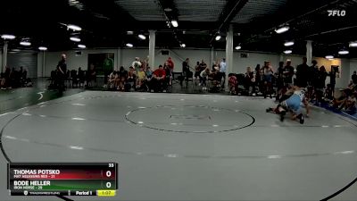 120 lbs Round 6 (8 Team) - Bode Heller, Iron Horse vs Thomas Potsko, Mat Assassins Red