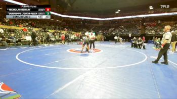 150 Class 3 lbs Cons. Round 2 - Nicholas Redcay, Jefferson City vs DeMarkus Lyddon-Allen, Capital City