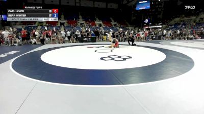 126 lbs Cons. Sub-rd Of 32 - Cael Lynch, WI vs Bear Winter, UT