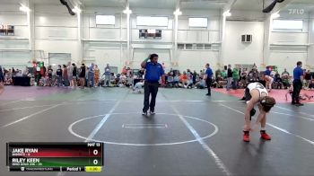 100 lbs Round 7 (10 Team) - Jake Ryan, Bandits vs Riley Keen, Ohio Gold 24K