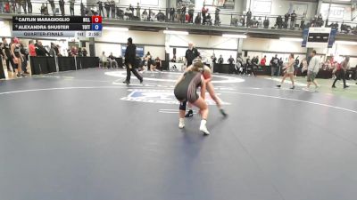 132 lbs Quarterfinal - Caitlin Maragioglio, Bellport vs Alexandra Shuster, Tottenville