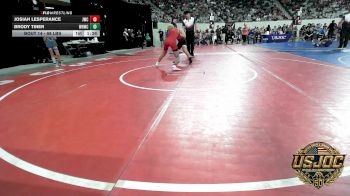98 lbs Round Of 32 - Josiah Lesperance, Juggernaut Wrestling Club vs BRODY TINER, Warhorse Wrestling Club