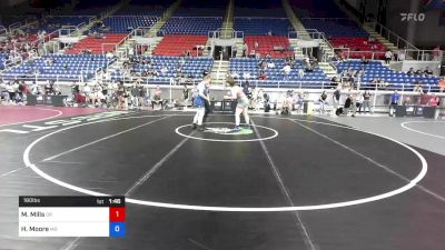 180 lbs Cons 32 #2 - McKenzie Mills, Oregon vs Harmony Moore, Missouri