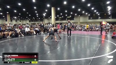 113 lbs 2nd Wrestleback (32 Team) - Dylan Yarema, Indy WC vs Cy Delatte, BRAWL Silver