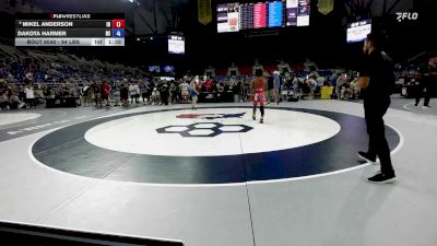 94 lbs Cons. Rd Of 16 - Mikel Anderson, IN vs Dakota Harmer, MI