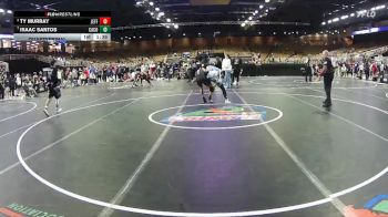 132 lbs Quarterfinal - Isaac Santos, Camden County vs Ty Murray, Jefferson