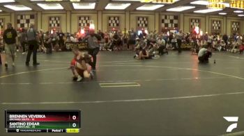 78 lbs Champ. Round 2 - Brennen Veverka, Orchard South vs Santino Edgar, Elite Wrestling