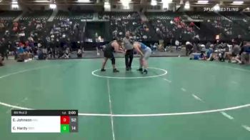 285 lbs Rr Rnd 2 - Caden Johnson, Kearney High School vs Caleb Hardy, Gretna High School