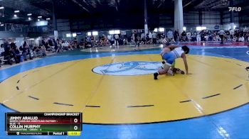 113 lbs Quarterfinals (8 Team) - Collin Murphy, HEADHUNTERS - GREEN vs Jimmy Araujo, NORTH CAROLINA WRESTLING FACTORY - BLUE