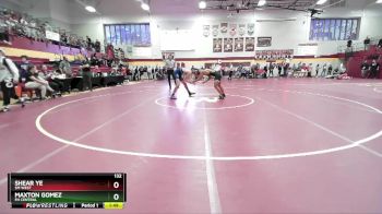132 lbs Champ. Round 1 - Maxton Gomez, FH CENTRAL vs Shear Ye, SM WEST
