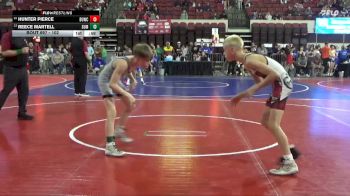102 lbs Cons. Round 3 - Reece Martell, Billings Senior vs Hunter Pierce, Glasgow Wrestling Club