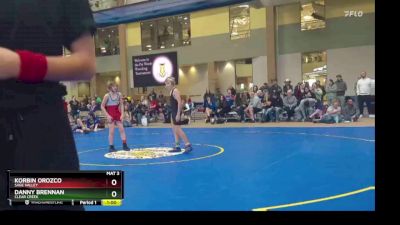 86-92 lbs Round 2 - Korbin Orozco, Sage Valley vs Danny Brennan, Clear Creek