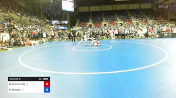 138 lbs Cons 64 #1 - Daniel Armstrong, Arkansas vs Robert Minden, Alaska