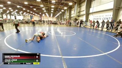 84 lbs Rd# 4- 2:00pm Friday Final Pool - Hank Drossler, Team BAM vs Colin Logue, Mile High