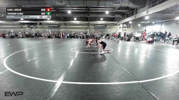 101 lbs Round Of 32 - Cael Leslie, Open Mats vs Teagan Luna, Beaver Dam Wrestling Club