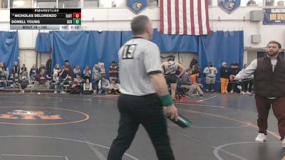 165 lbs Champ. Round 2 - Nicholas DeLorenzo, Eastern vs Donell Young, Scranton