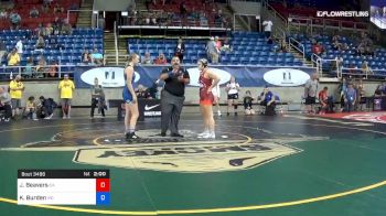 152 lbs Cons 8 #1 - Jessica Beavers, California vs Kelsey Burden, Missouri