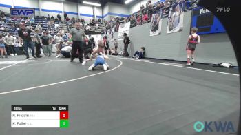 49 lbs Consolation - Ryker Friddle, Unattached vs Kasen Fuller, Comanche Takedown Club