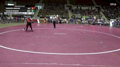 1-5A 138 Semifinal - Shontia Weaver, Alabama School For The Blind vs Natalie Guizar, Montevallo