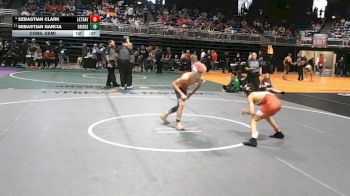 6A 106 lbs Cons. Semi - Sebastian Clark, Austin Lake Travis vs Sebastian Garcia, Bridgeland