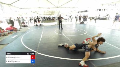 120 lbs Semifinal - Anthony Pimentel, Mogollon vs Elias Rodriguez, Silverback WC