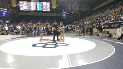 140 lbs Cons. Rd Of 64 - Erika Sleznikow, Wisconsin vs Laila Colon, Pennsylvania