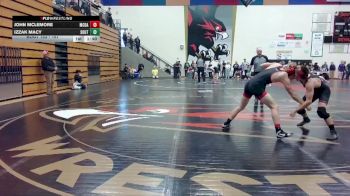 157 lbs Champ. Round 2 - John McLemore, McDaniel vs Izzak Macy, Southridge