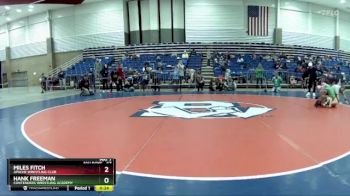 67 lbs Cons. Round 1 - Miles Fitch, Apache Wrestling Club vs Hank Freeman, Contenders Wrestling Academy