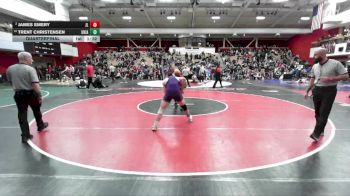 165 lbs Quarterfinal - Trent Christensen, Ukiah vs James Emery, James Logan