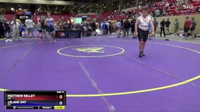 285 lbs Cons. Round 3 - Matthew Kelley, MO vs Leland Day, CO