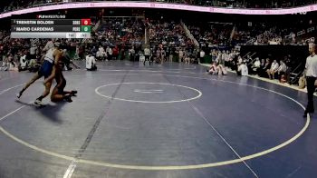 2A 157 lbs Cons. Round 2 - Trenstin Bolden, Southwest Onslow High School vs Mario Cardenas, Pasquotank County High School