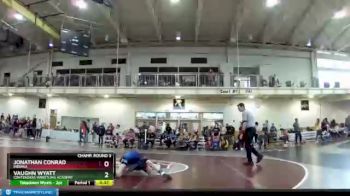92 lbs Champ. Round 3 - Jonathan Conrad, Indiana vs Vaughn Wyatt, Contenders Wrestling Academy