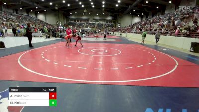 110 lbs Rr Rnd 2 - Addison Iovino, Canton Wrestling Club vs Morgan Kiel, Georgia