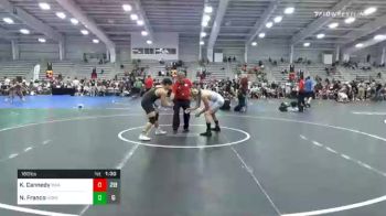 160 lbs Prelims - Kodiak Cannedy, Roundtree Wrestling Academy Black vs Nick Franco, Iron Horse Gold