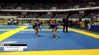 TADIYAH WILLIAM DANFORTH vs ANTONIO J. B. VILLIATORA 2022 World IBJJF Jiu-Jitsu No-Gi Championship