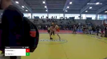 132 lbs Consolation - Dylan Brenton, WY vs Michael Harris, GA