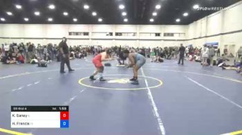 195 lbs Prelims - Kiara Ganey, IL vs Hannah Francis, TX