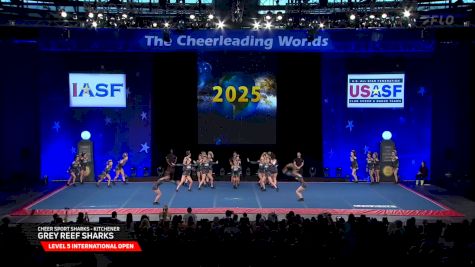 Cheer Sport Sharks - Kitchener - Grey Reef Sharks [2025 L5 International Open Semis] 2025 The Cheerleading Worlds