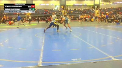 184 lbs Champ. Round 1 - Daelin McKissack, Andrew College vs Donovan Cavender, Montreat College