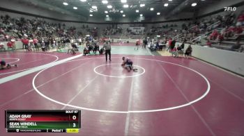 138 lbs Quarterfinal - Sean Windell, Heritage Hills vs Adam Gray, North Posey