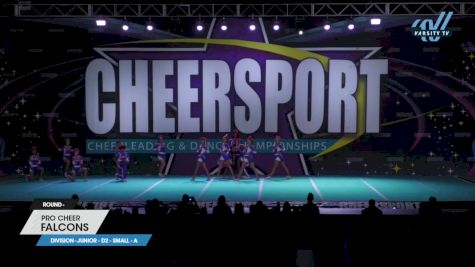 Pro Cheer - Falcons [2023 L4 Junior - D2 - Small - A] 2023 CHEERSPORT National All Star Cheerleading Championship