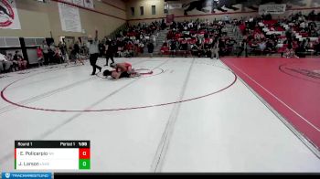 165 lbs Round 1 - Eli Policarpio, Wa vs Jameson Larson, Lake Stevens Wrestling Club