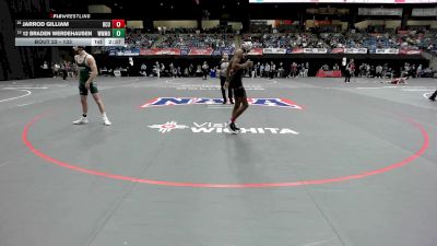 133 lbs Champ. Round 1 - Jarrod Gilliam, Briar Cliff vs 12 Braden Werdehausen, William Woods