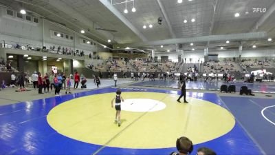 50 lbs Cons. Round 2 - Sev Gillis, Blackman Wrestling vs Jameson Carr, SEWC