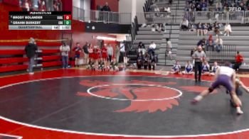 126 lbs Quarterfinal - Grahm Burkert, Cedar Rapids Kennedy vs Brody Bolander, Burlington