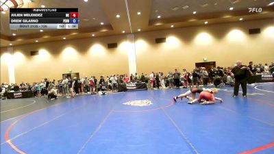 126 lbs Cons. Round 1 - Julien Melendez, Maine vs Drew Gilarno, Pennsylvania