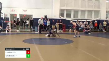 149 lbs Consi Of 8 #2 - Lavinsky Collins, Clarion vs Kyle Schickel, Clarion