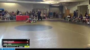 87 lbs 2nd Wrestleback (8 Team) - Gavin Culloty, Team Michigan Blue vs Osiel Luna, Oklahoma Outlaws GR BLUE