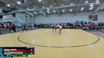 165 lbs Cons. Round 3 - Joshua Abram, Severance vs Ivan (Dario) Gallegos, Air Academy